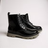 Giày boot style US UK / Size: 37.5 / ĐEN