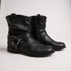 Giày boot style US UK / Size: 39 / ĐEN