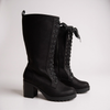 Giày boot style US UK / Size: 36 / ĐEN