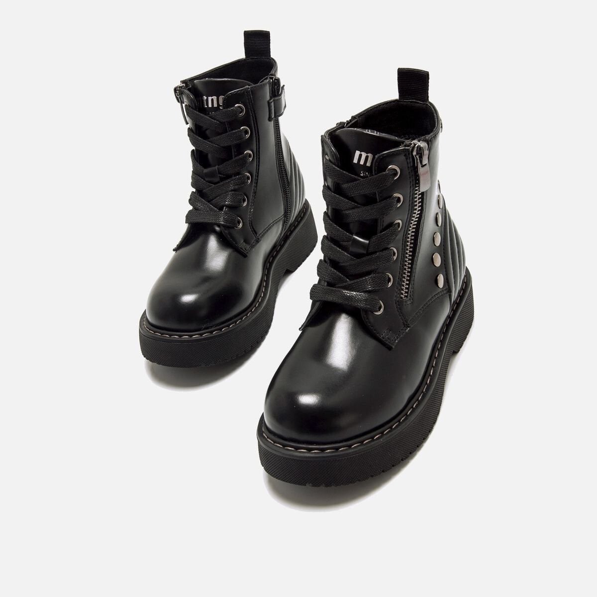 Giày boot style US UK / Size: 39 / ĐEN