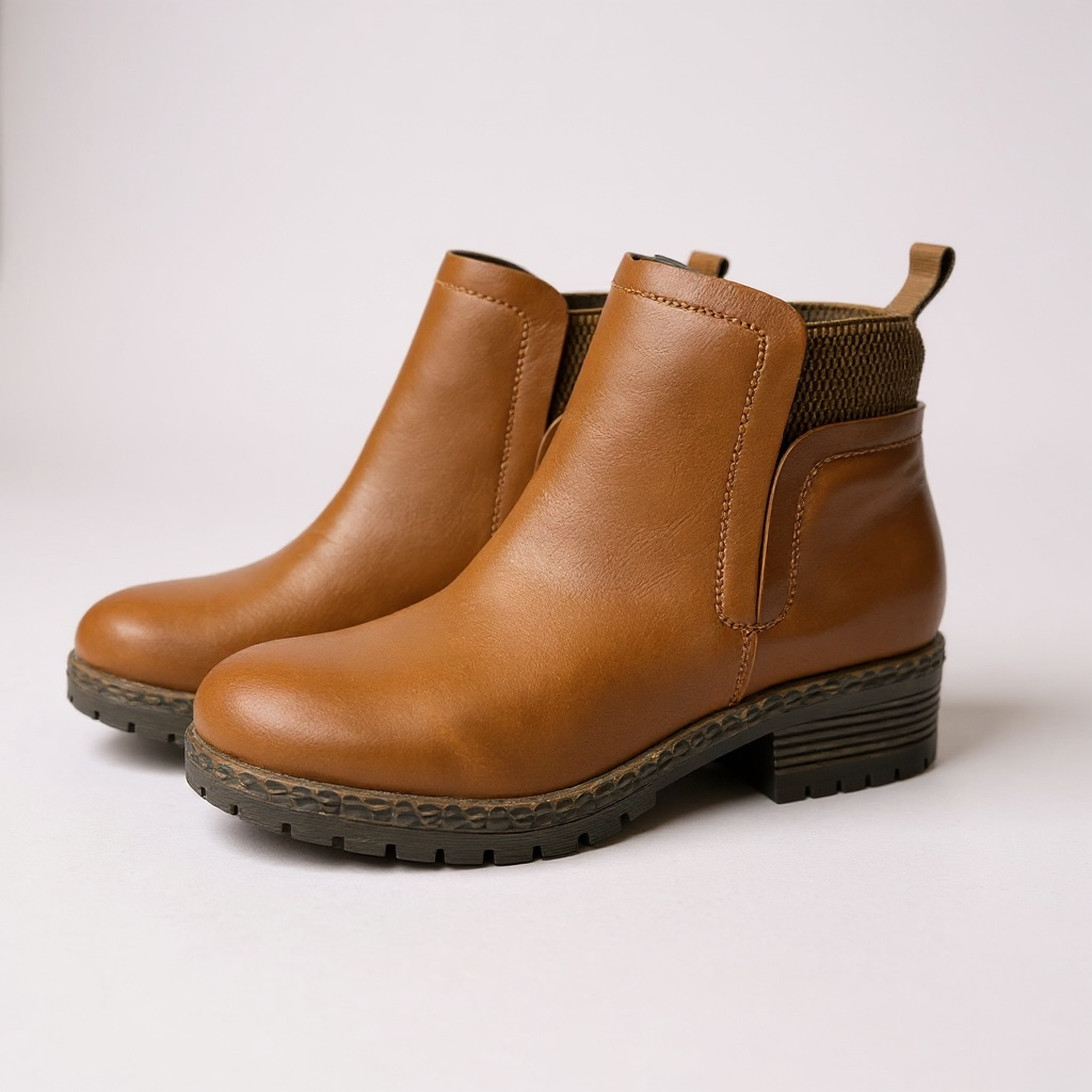 Giày boot style US UK / NÂU