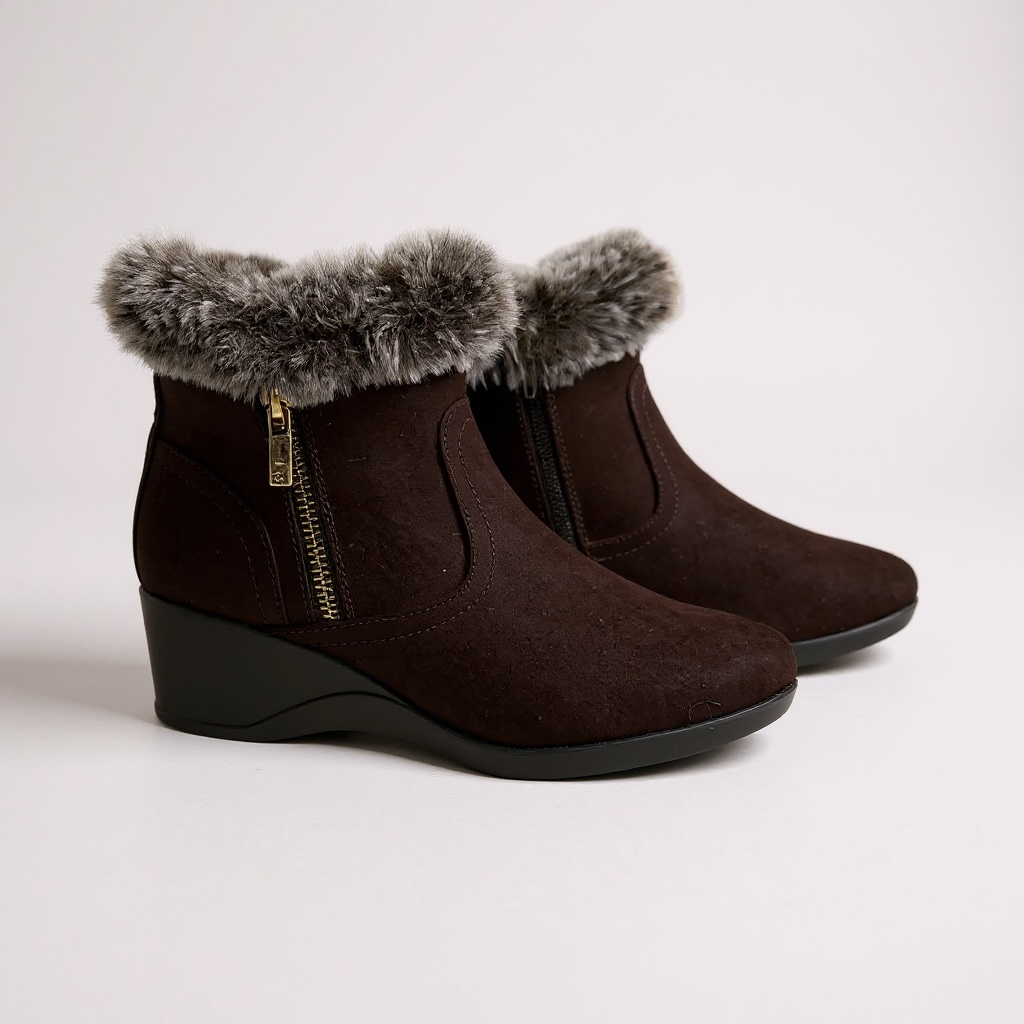 Giày boot style US UK / NÂU