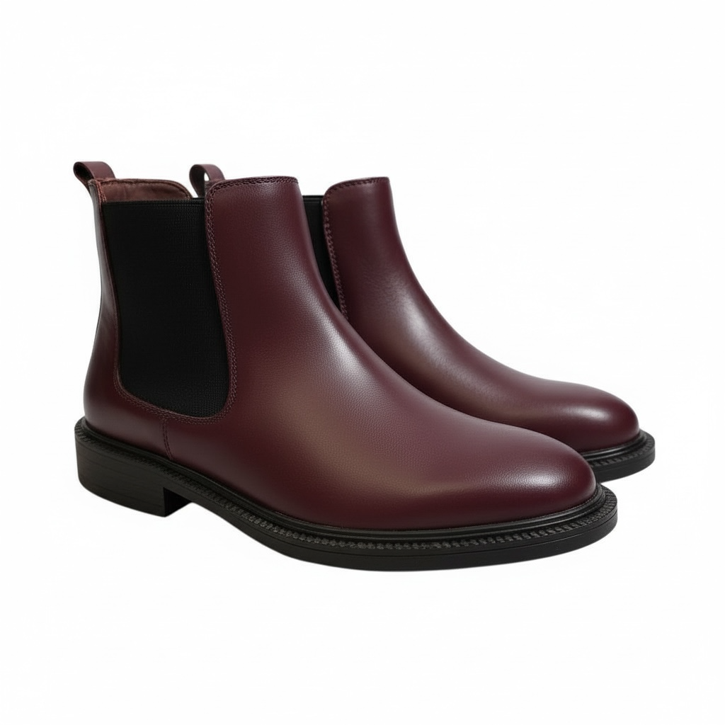 Giày boot style US UK / Size: 38 / ĐỎ