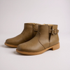 Giày boot style US UK / Size: 36.5 / NÂU