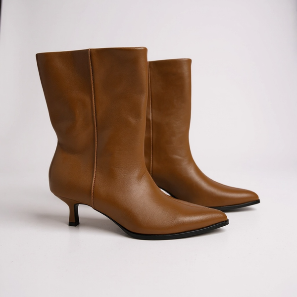 Giày boot / Size: 40 / NÂU