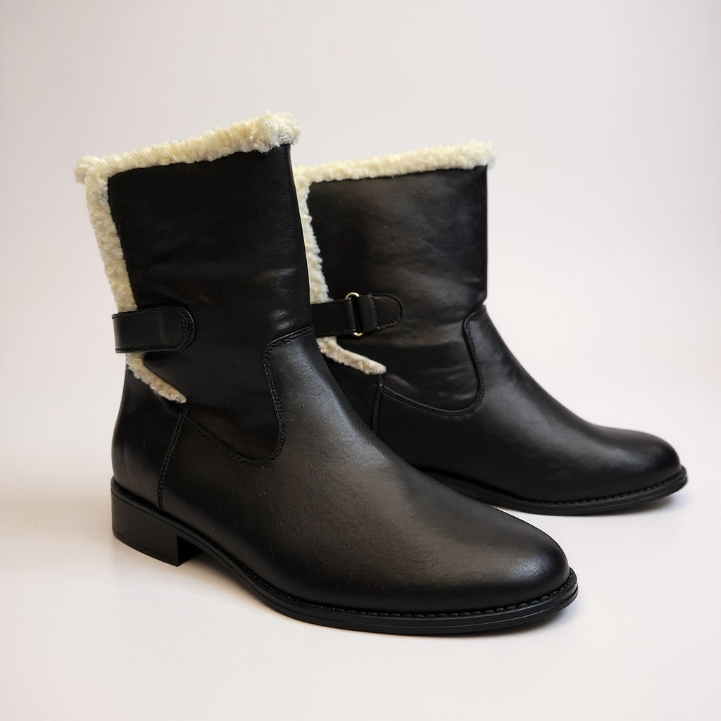 Giày boot / Size: 40 / ĐEN