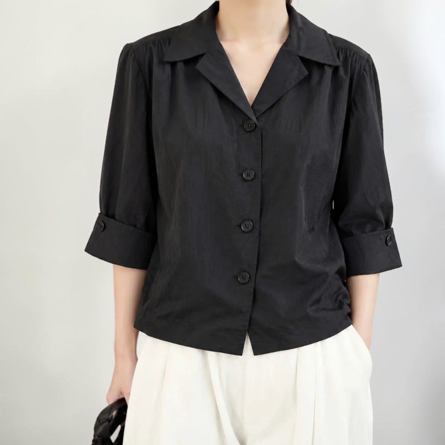 Áo khoác gió dáng lửng style Hàn H502