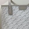 Túi A140X totebag Nucelle da vân họa tiết m40xđ32xc26 - XÁM