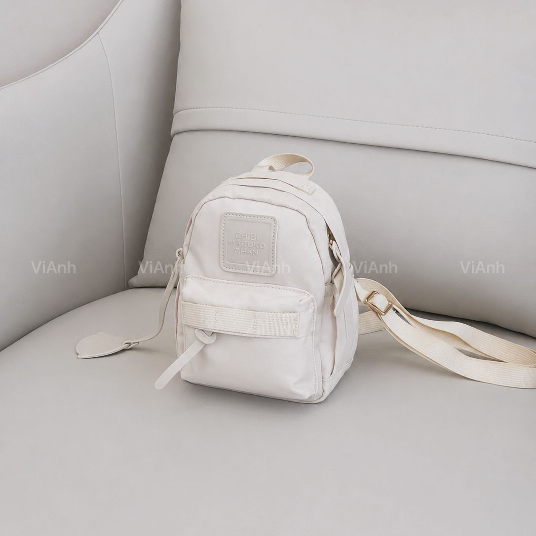 Balo T994 mini vải dù CHR S994 / 14x20 / TRẮNG