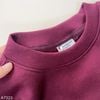 Áo sweater nỉ thêu logo ngực style US UK / Trắng C21 - Đỏ mận C23 - Xanh lá C24 - Xanh than C26