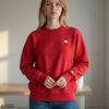 Áo sweater nỉ thêu logo ngực style US UK / đen - hồng - đỏ - xanh dương