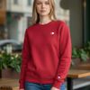 Áo sweater nỉ thêu logo ngực style US UK / đen - hồng - đỏ - xanh dương