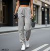 Quần dài bo gấu jogger style Hàn / Size: S / XÁM XANH
