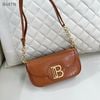 Túi B487 phom chữ nhật họa tiết chữ B Bolsos Alicia XK1573 / 12 x 22