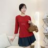 Áo thun dài tay trơn style US UK / D52 D54 D55 D56