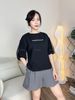 Áo C449 tay bồng style Nhật / Freesize A6260 / ĐEN