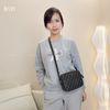 Túi B131 đeo chéo hoạ tiết TX9846 / 22x16 / ĐEN