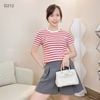 Áo thun ngắn tay cổ tròn style Nhật / D209 D210 D212 D214