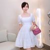 Đầm C923 Váy A4738 / TRẮNG