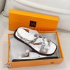 Dép Sandal da thật cao 2cm LA K62 K63