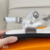 Dép Sandal da thật cao 2cm LA K62 K63