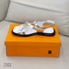 Dép Sandal da thật cao 2cm LA K62 K63