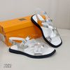 Dép Sandal da thật cao 2cm LA K62 K63