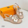 Dép Sandal da thật cao 2cm LA K62 K63