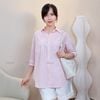 Áo sơ mi kẻ Uni phom rộng / D286 D287 D288