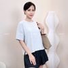 Áo thun ngắn tay cổ tròn style US UK