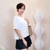Áo thun ngắn tay cổ tròn style US UK