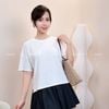 Áo thun ngắn tay cổ tròn style US UK
