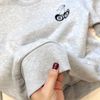Áo sweater nỉ style Hàn / 2 MÀU