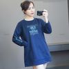 Áo sweater dáng dài style Nhật / E48 hồng - E50 navy - E51 xanh dương