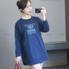 Áo sweater dáng dài style Nhật / E48 hồng - E50 navy - E51 xanh dương