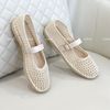Giày bệt lưới style Âu Mỹ / K35 ĐEN , K36 BE