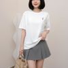 Áo thun ngắn tay thêu hình style Hàn / D955 D956 D957