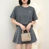 Áo thun ngắn tay thêu hình style Hàn / D955 D956 D957