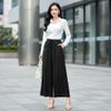 Quần váy ống rộng style Nhật Hàn / D821 xanh than , D822 đen , D823 xanh lá