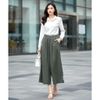 Quần váy ống rộng style Nhật Hàn / D821 xanh than , D822 đen , D823 xanh lá