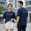 Áo thun ngắn tay in chữ Xuất Hàn / D843 BE - D847 NAVY