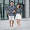 Áo thun ngắn tay style Hàn / D678 xanh than , D679 xanh biển