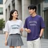 Áo thun ngắn tay in chữ Xuất Hàn / D840 TÍM - D844 GHI