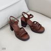 Dép xăng đan cao gót CAO 8CM style Âu Mỹ K56 K57
