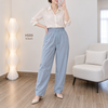 Quần dài cạp chun gió mềm kiểu Nhật