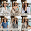 Mũ cói sợi tổng hợp style Nhật Hàn S492 / BE