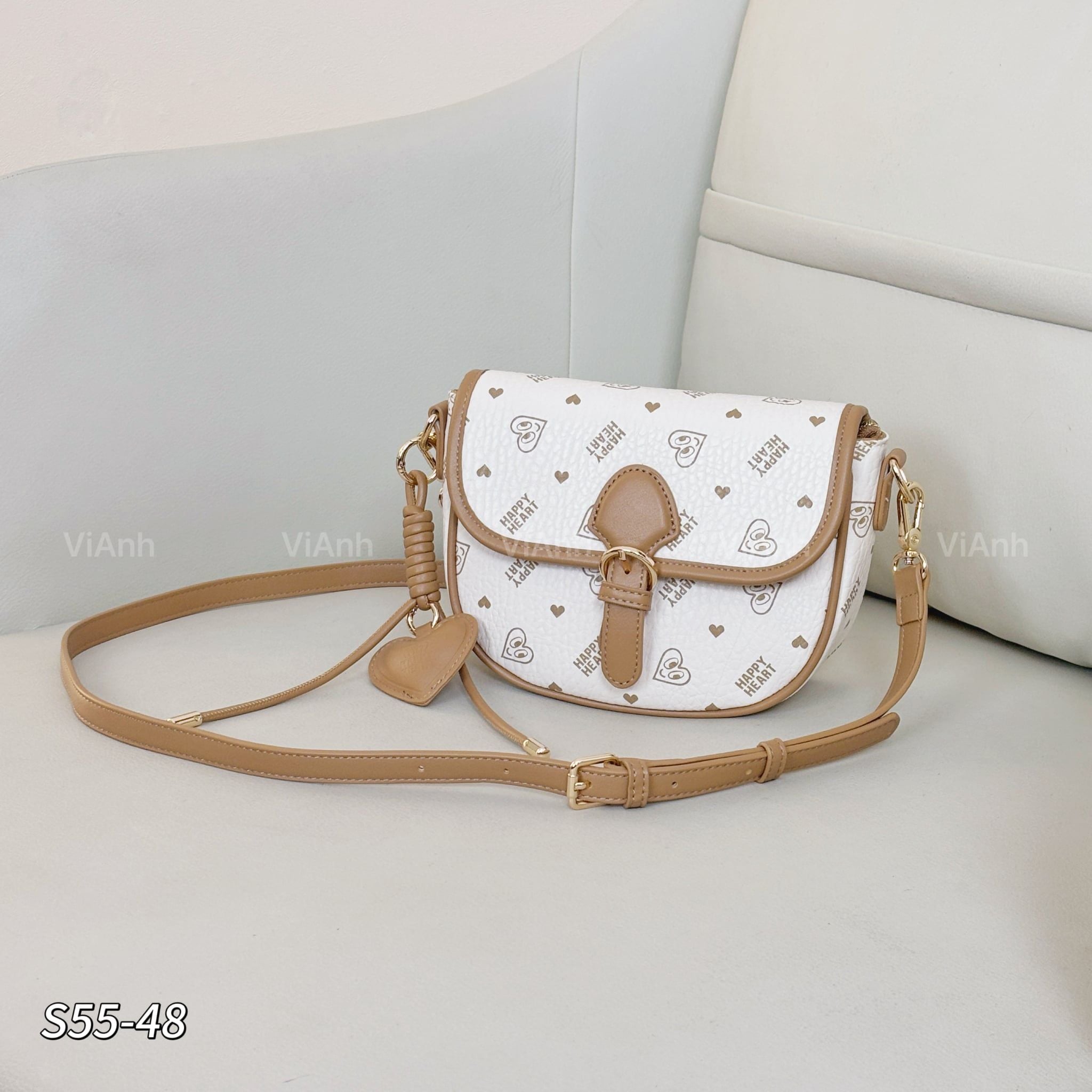 Túi đeo chéo Happy Heart CĐC, CHR S55 / n22 c14 / S55H S55T