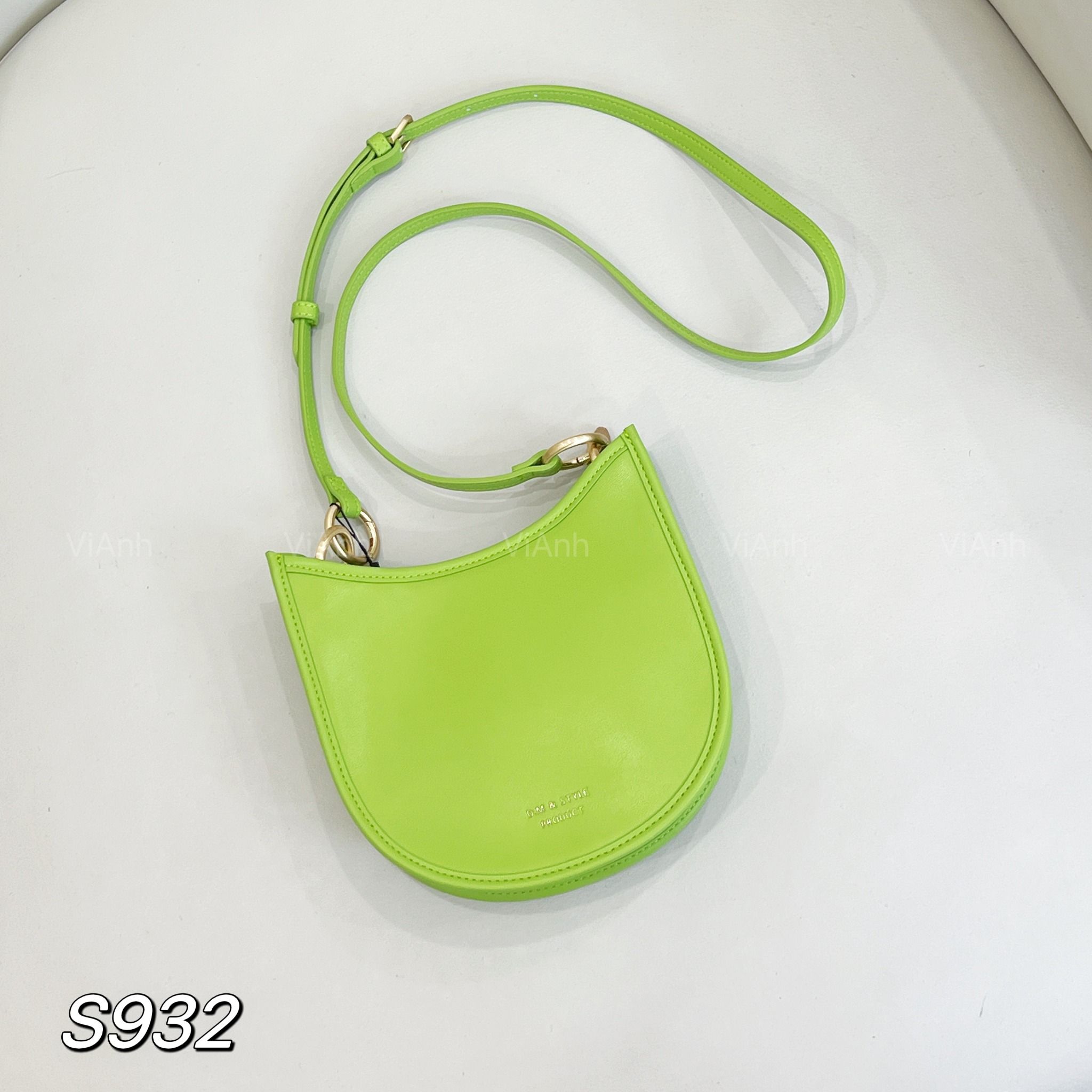 Túi X932 đeo chéo DM&STYLE 2 dây S932 / 19x16 / XANH