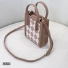 Túi xách tay Oinny CĐC S958 / 18x14 / NÂU
