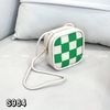Túi xách tay Oinny đeo chéo S964 / 16x16 / TRẮNG